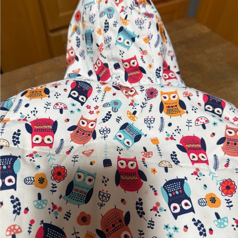 ROXY Dryflight 10K technology Colorful Owl Print Baby Snowsuit Baby Sz 18 Months - Picture 10 of 12